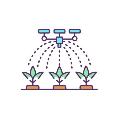 Vektör olarak sera simgesi. logotype - doodle