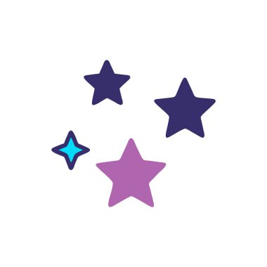 yıldız simgesi vektör illüstrasyonu