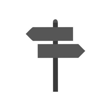 Yol trafik işareti, vektör simgesi