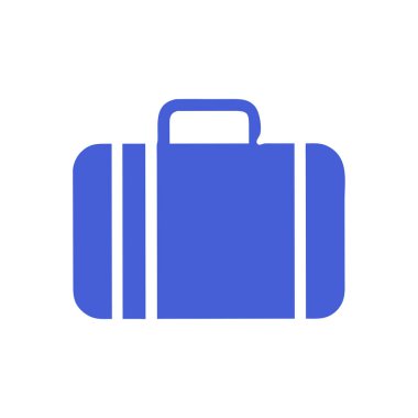 Çanta. Web simgesi basit illüstrasyon