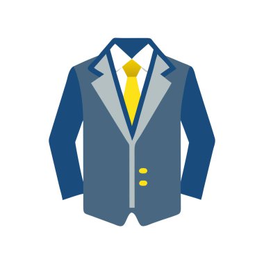 Kravat simgesi olan iş adamı kıyafeti