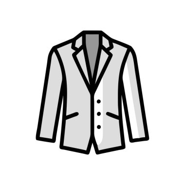 Ceket simgesi resmi olan ceket