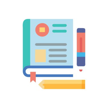 Belge simgesi vektör illüstrasyon tasarımlı pano