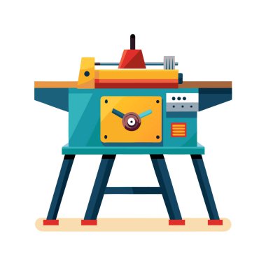 yapı araçları çizgi film vektör çizim grafik tasarımı