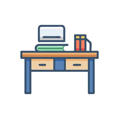 tablo simgesi vektör illüstrasyonu