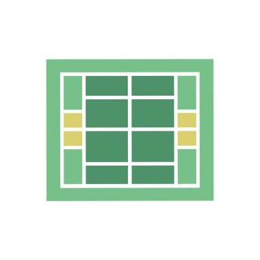 Seo simgesinin vektör illüstrasyonu