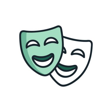 masks with theater icon