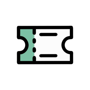 para vektörü düz renk simgesi