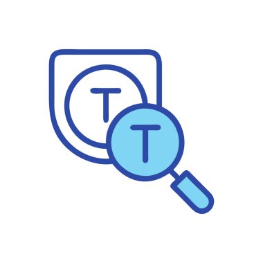 Beyaz arkaplanda izole edilmiş büyüteç simgesi vektörü, arama web işareti,