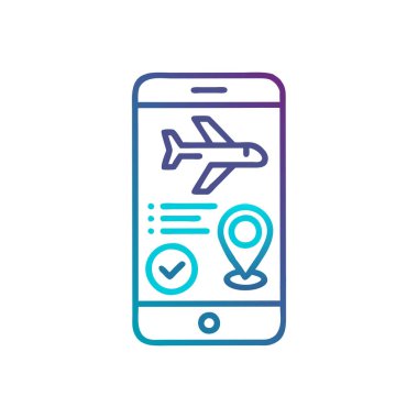 Uygulama modern simgesinin vektör illüstrasyonu