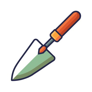 Tornavida. Web simgesi basit illüstrasyon