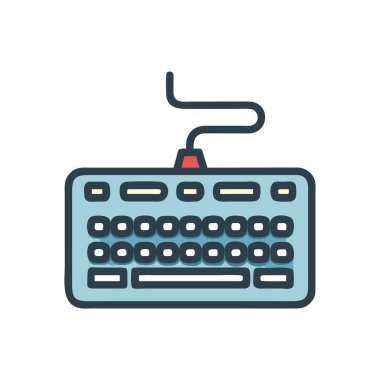 Retro vintage daktilo makinesi izole edildi