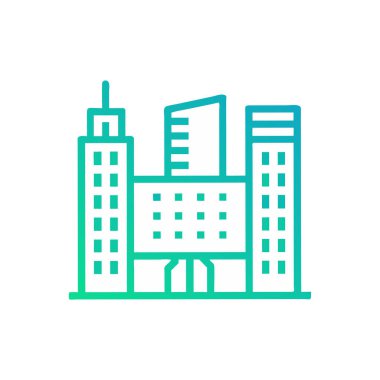 modern yapı vektör illüstrasyon tasarımı