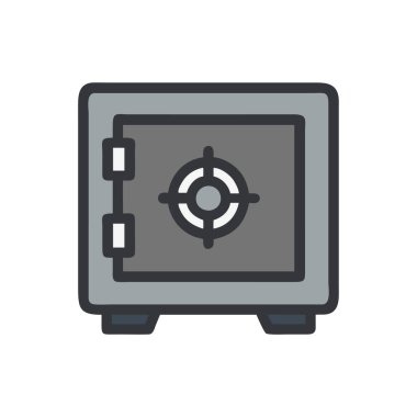 kamera vektörü düz renk simgesi