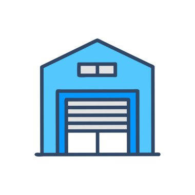 Yapı simgesinin vektör illüstrasyonu