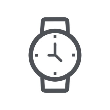 vektör ince çizgi simgesini izle