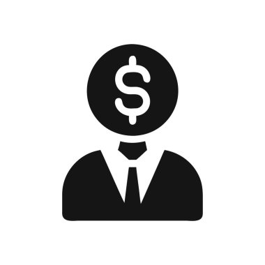 iş simgesi vektör illüstrasyonu