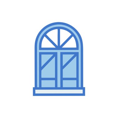 pencere simgesi vektör illüstrasyonu