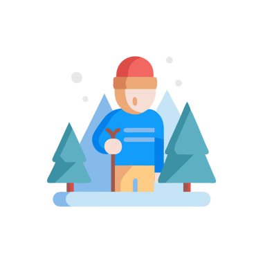 Vektör illüstrasyonu, simge ögesi arkaplanı