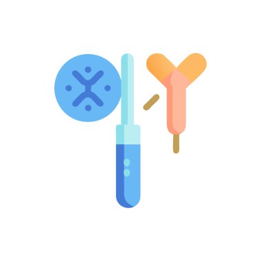 Vektör çizimi. tıbbi simge tasarımı