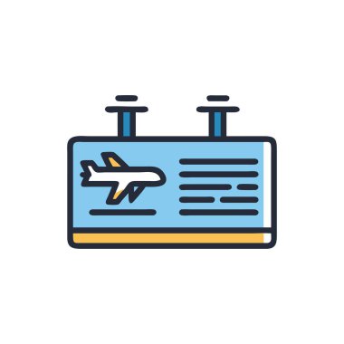 Simgesi tasarım, vektör çizim seyahat