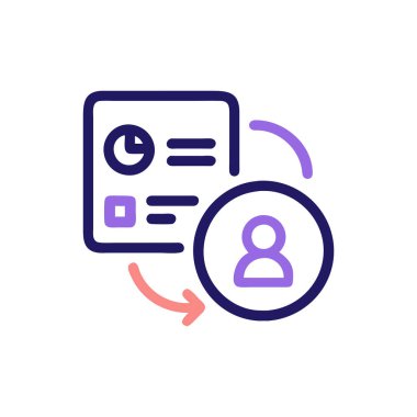 seo modern simgesinin vektör illüstrasyonu