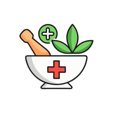 ilaç vektörü düz renk simgesi