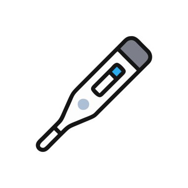 Şeffaf bir arkaplanda test tübü vektör çizimi. Birinci kalite semboller. kavram ve grafik tasarım için vektör çizgisi simgesi.