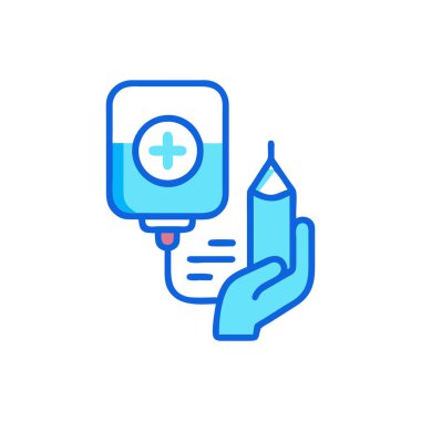 Tıbbi sağlık ikonu vektör illüstrasyonu