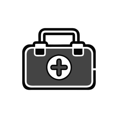 İlk yardım vektör illüstrasyonu