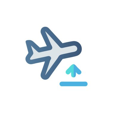 Şeffaf bir arkaplanda uçak vektör çizimi. Birinci kalite semboller. Konsept ve grafik tasarımı için vuruş simgesi.