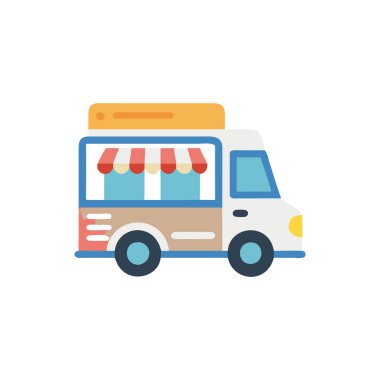 dağıtım vektörü düz renk simgesi