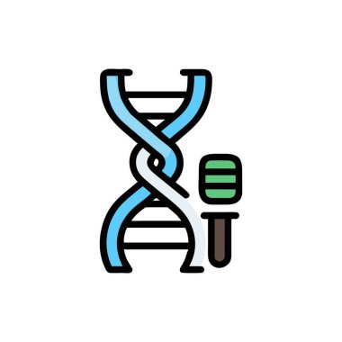 lab vektör düz renk simgesi