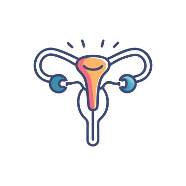 uterus simgesi satır rengi.