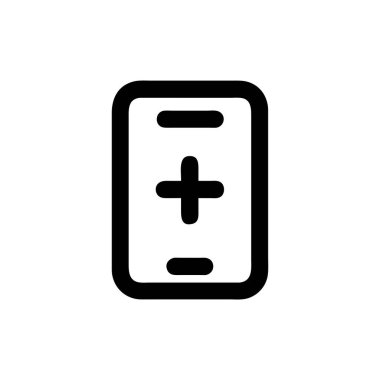 pil vektörü ince çizgi simgesi