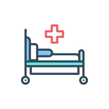 Hastane Simgesi Vektör İllüstrasyonu