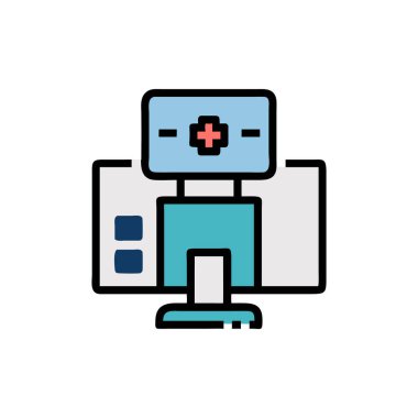 Renk web vektör simgesi