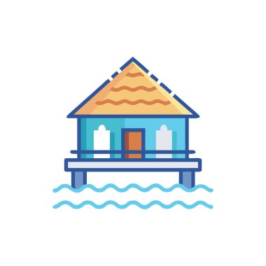 ev simgesi vektör illüstrasyonu