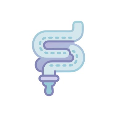 Çizgi film simgesinin vektör illüstrasyonu