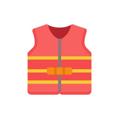 yelek simge vektör çizim