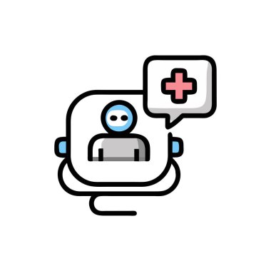 tıbbi simge vektör illüstrasyonu