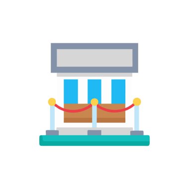 dükkan inşa vektör illüstrasyon grafik tasarımı