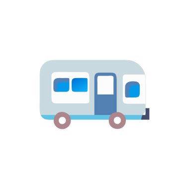 beyaz arkaplanda izole edilmiş araba simgesi vektörü, şeffaf işaret