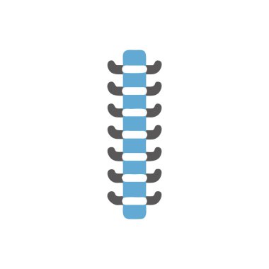 Omurga vektör simgesi