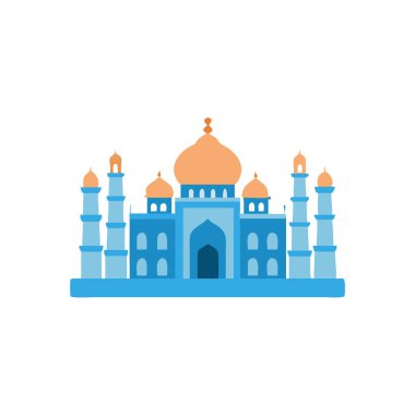 Vektör olarak cami simgesi. Logotype