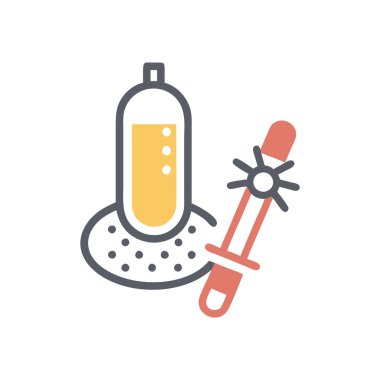 Vektör illüstrasyonu, simge ögesi biçimi