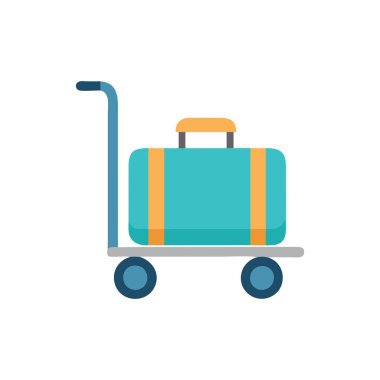 bavul seyahat simgesi