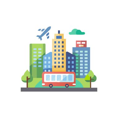 Şehir otobüsü ile otobüs