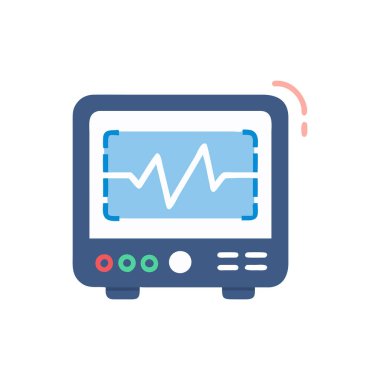 Beyaz arkaplanda izleme vektörü simgesi