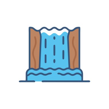 su simgesi vektör illüstrasyonu